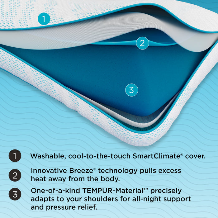 TEMPUR-Breeze® Pro Pillow