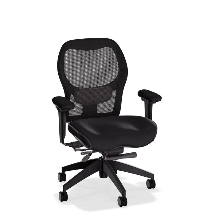 Brezza Ergonomic Mesh Office Chair in Brisa Simulated Leather