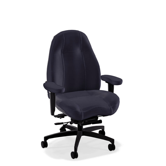 Mid Back Ultimate Executive Office Chair in Brisa Simulated Leather