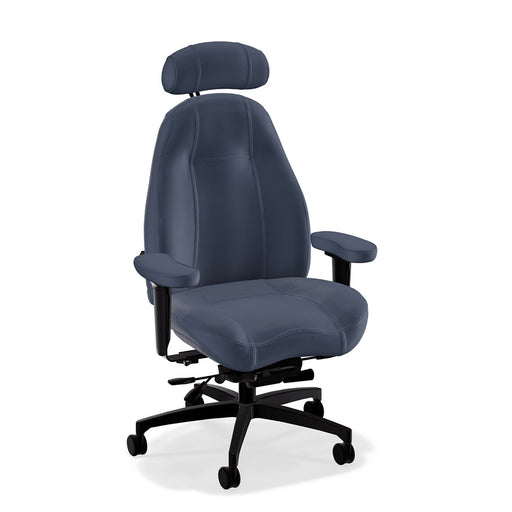 Mid Back Ultimate Executive Office Chair in Brisa Simulated Leather