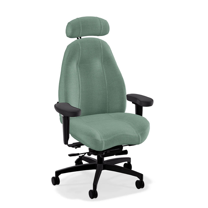 Mid Back Ultimate Executive Office Chair in Intuition Fabric