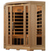 Pro 6 Near Zero EMF Far Infrared 3 Person Corner Sauna