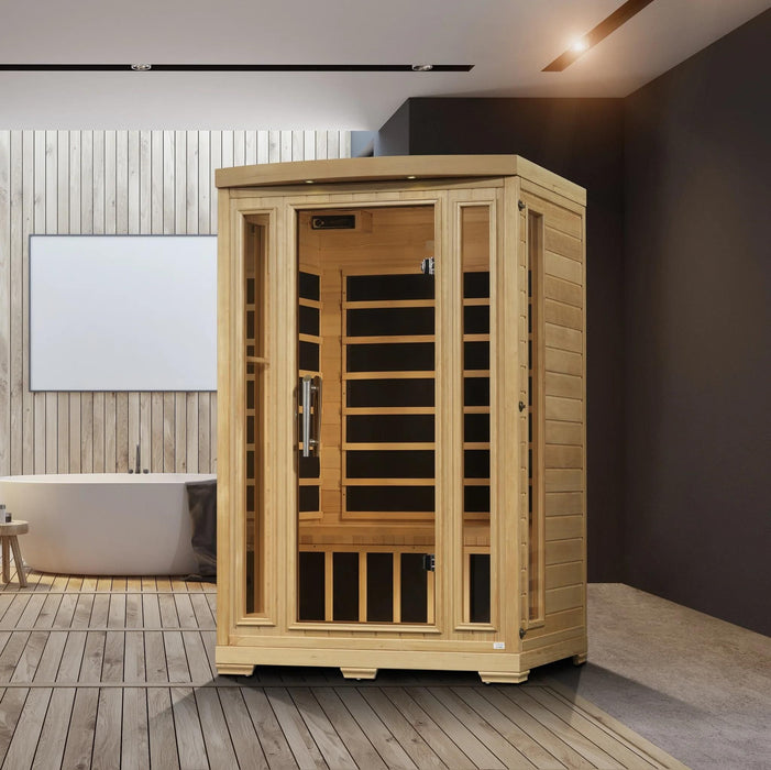 Pro 6 Near Zero EMF Far Infrared 2 Person Sauna