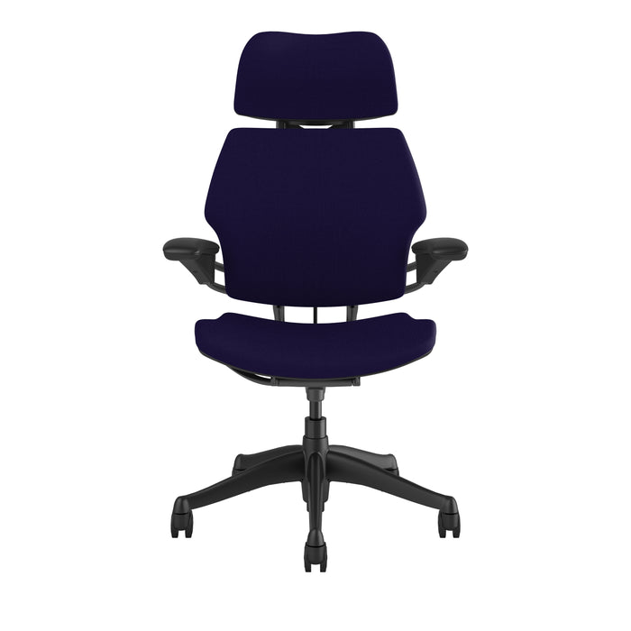 Freedom Office Chair with Headrest | Relax The Back | in textile Corde 4 color Deep Violet