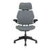 Freedom Office Chair with Headrest | Relax The Back | in textile Corde 4 color Medium Grey