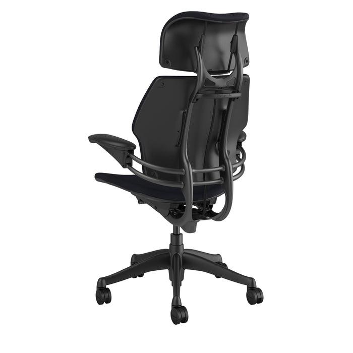 Freedom Office Chair with Headrest | Relax The Back | in textile Corde 4 color Navy