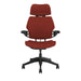 Freedom Office Chair with Headrest | Relax The Back | in textile Corde 4 color Parma Red