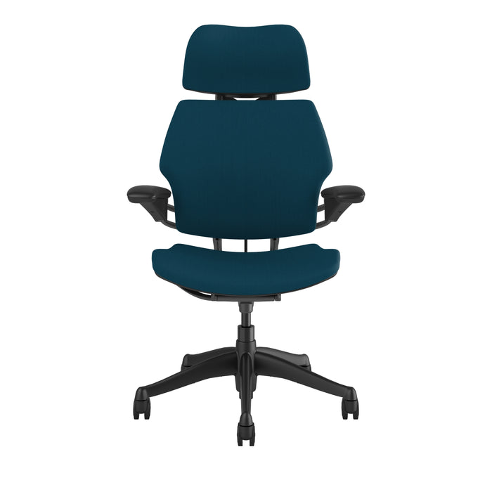 Freedom Office Chair with Headrest | Relax The Back | in textile Corde 4 color Peacock