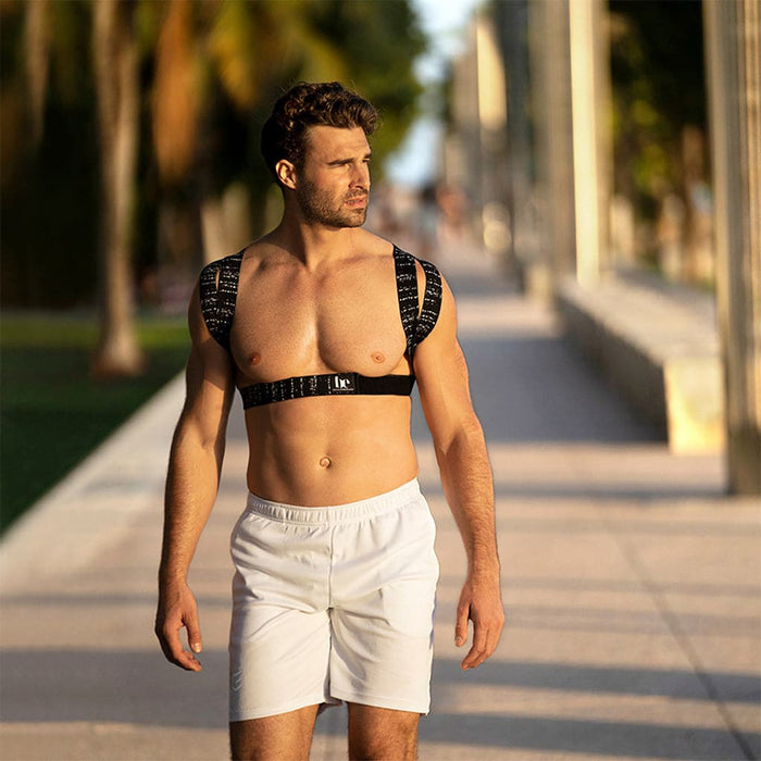 Front view of the BackEmbrace Back Posture Corrector