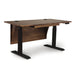 Invigo Sit Stand Desk in Walnut