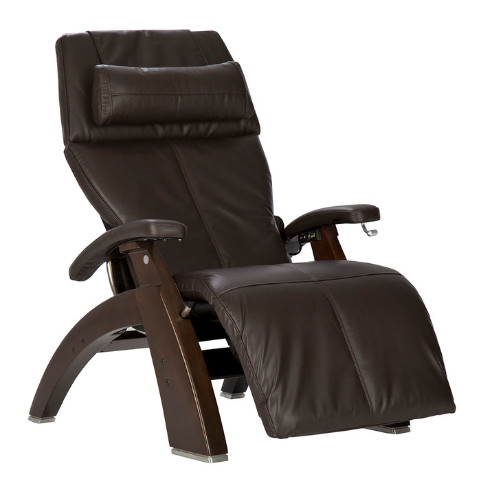 Perfect Chair® Classic Manual Recliner by Human Touch®  in Espresso Dark Walnut | Relax The Back | Zero Gravity Chairs | Reclinable Chair | Zero Gravity Recliner